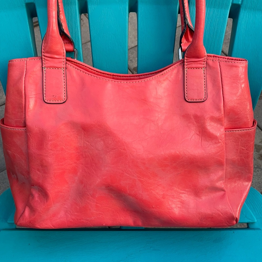 Coral Peach Purse